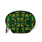 Abstract pattern geometric backgrounds   Accessory Pouch (Small) Back