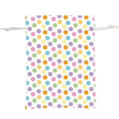 Dot Pattern  Lightweight Drawstring Pouch (xl) by Valentinaart