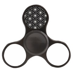 Black And White Pattern Finger Spinner by Valentinaart