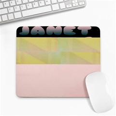 Janet 1 Large Mousepads by Janetaudreywilson