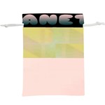 Janet 1  Lightweight Drawstring Pouch (XL) Back