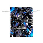 Spin Cycle Lightweight Drawstring Pouch (L) Front