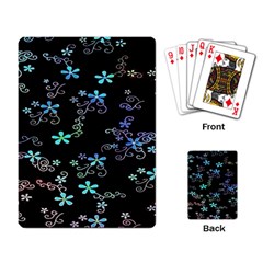 Flowers Pattern Playing Cards Single Design (rectangle) by Sparkle