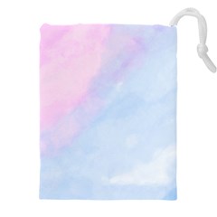 Watercolor Clouds2 Drawstring Pouch (4xl) by Littlebird