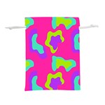 Abstract pattern geometric backgrounds   Lightweight Drawstring Pouch (S) Back