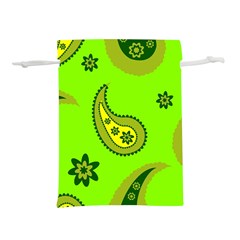 Floral Pattern Paisley Style Paisley Print  Doodle Background Lightweight Drawstring Pouch (s) by Eskimos