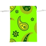 Floral pattern paisley style Paisley print  Doodle background  Lightweight Drawstring Pouch (XL) Front