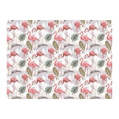 Flamingos Double Sided Flano Blanket (mini)  by Sparkle