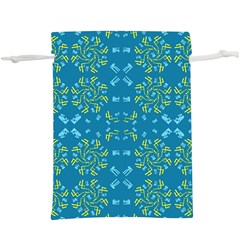 Abstract Pattern Geometric Backgrounds    Lightweight Drawstring Pouch (xl) by Eskimos