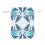 Abstract pattern geometric backgrounds   Lightweight Drawstring Pouch (M) Front