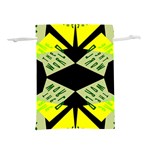Abstract pattern geometric backgrounds   Lightweight Drawstring Pouch (S) Back