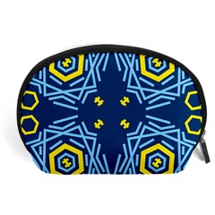 Abstract Pattern Geometric Backgrounds   Accessory Pouch (large) by Eskimos