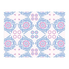 Abstract Pattern Geometric Backgrounds   Double Sided Flano Blanket (mini)  by Eskimos