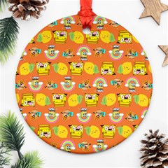 Minionspattern Ornament (round) by Sparkle