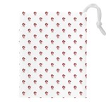 Weird Fantasy Bird Drawing Motif Pattern Drawstring Pouch (5XL) Front