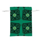 Abstract pattern geometric backgrounds   Lightweight Drawstring Pouch (M) Back
