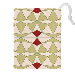Abstract Pattern Geometric Backgrounds   Drawstring Pouch (4xl) by Eskimos