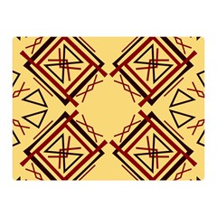 Abstract Pattern Geometric Backgrounds   Double Sided Flano Blanket (mini)  by Eskimos