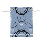 Abstract pattern geometric backgrounds   Lightweight Drawstring Pouch (L) Back
