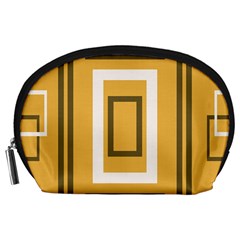 Abstract Pattern Geometric Backgrounds   Accessory Pouch (large) by Eskimos