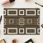Abstract pattern geometric backgrounds   Cosmetic Bag (XL) Back