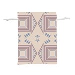 Abstract pattern geometric backgrounds   Lightweight Drawstring Pouch (S) Back