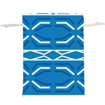 Abstract pattern geometric backgrounds    Lightweight Drawstring Pouch (XL) Back