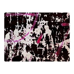 Chaos At The Wall Double Sided Flano Blanket (mini)  by DimitriosArt