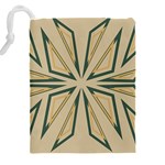 Abstract pattern geometric backgrounds   Drawstring Pouch (4XL) Back