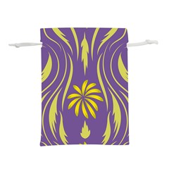 Folk Flowers Print Floral Pattern Ethnic Art Lightweight Drawstring Pouch (s) by Eskimos