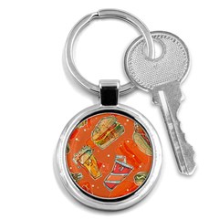 55 Key Chain (round) by EvgeniaEsenina