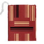 Abstract pattern geometric backgrounds   Drawstring Pouch (5XL) Back