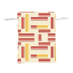 Abstract pattern geometric backgrounds   Lightweight Drawstring Pouch (S) Back