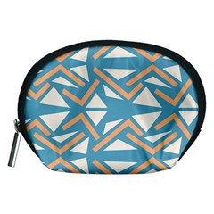 Abstract Geometric Design    Accessory Pouch (medium) by Eskimos