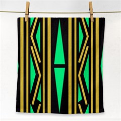 Abstract Pattern Geometric Backgrounds Face Towel by Eskimos