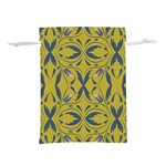 Folk flowers print Floral pattern Ethnic art Lightweight Drawstring Pouch (S) Front