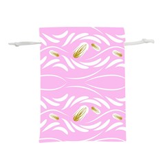 Folk Flowers Print Floral Pattern Ethnic Art Lightweight Drawstring Pouch (l) by Eskimos