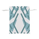 Abstract pattern geometric backgrounds Lightweight Drawstring Pouch (S) Front