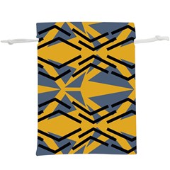 Abstract Pattern Geometric Backgrounds  Lightweight Drawstring Pouch (xl) by Eskimos