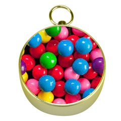 Bubble Gum Gold Compasses by artworkshop