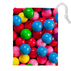 Bubble Gum Drawstring Pouch (5xl) by artworkshop