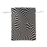 Pattern Lightweight Drawstring Pouch (S) Back