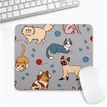 Cats Pattern Large Mousepads Front