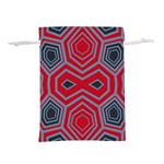 Abstract pattern geometric backgrounds  Lightweight Drawstring Pouch (M) Back