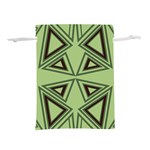 Abstract pattern geometric backgrounds Lightweight Drawstring Pouch (S) Back