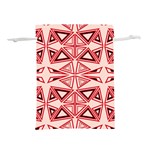 Abstract pattern geometric backgrounds  Lightweight Drawstring Pouch (L) Front
