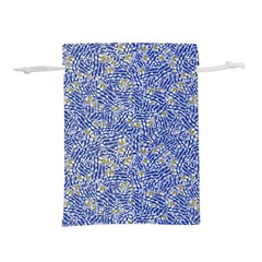 Uruguay Flag Motif Pattern Lightweight Drawstring Pouch (s) by dflcprintsclothing