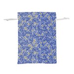 Uruguay Flag Motif Pattern Lightweight Drawstring Pouch (S) Back
