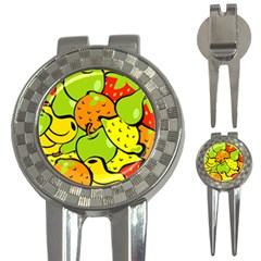 Fruit Food Wallpaper 3-in-1 Golf Divots by Dutashop