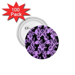 Purple Cats 1 75  Buttons (100 Pack)  by NerdySparkleGoth